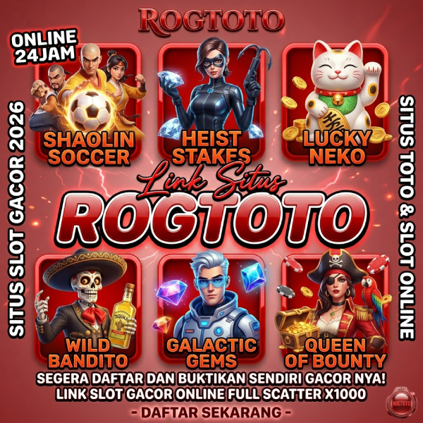 ROGTOTO LINK SLOT RESMI | SITUS TOTO | SLOT ONLINE & SLOT GACOR HARI INI FULL PAKET SCATTER X1000 - WooCommerce eCommerce